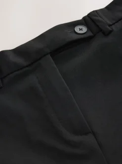 Next Noir - Pantalon bootcut habillé avec laine Outlet