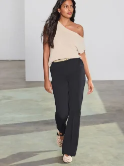 Next Noir - Pantalon bootcut habillé Online