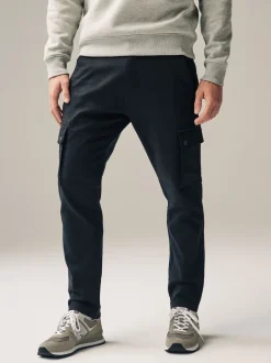 Next Noir - Pantalon cargo coupe ajustée Motionflex stretch Discount