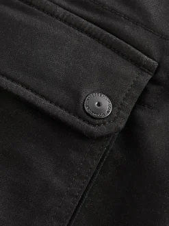 Next Noir - Pantalon cargo coupe ajustée Motionflex stretch Discount