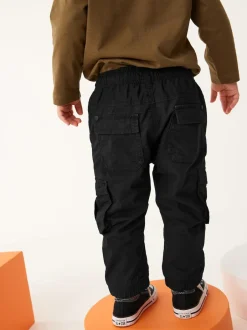 Next Noir - Pantalon cargo doublé (3mths-7yrs) Online