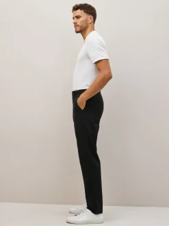 Next Noir - Pantalon chino droit 100% coton Best