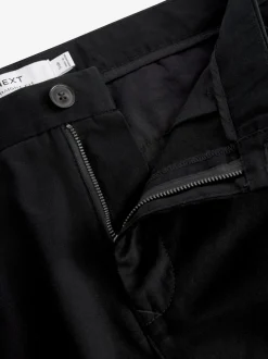 Next Noir - Pantalon chino droit 100% coton Best
