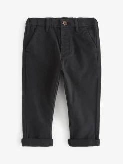 Next - Pantalon chino extensible (3mois-7ans) Noir New