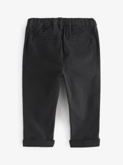 Next - Pantalon chino extensible (3mois-7ans) Noir New