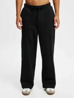 Cotton On Noir - Pantalon super ample New