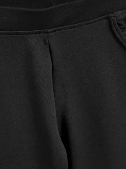 Next Noir - Pantalon d’école extensible riche en coton à enfiler (3-16ans) Clearance