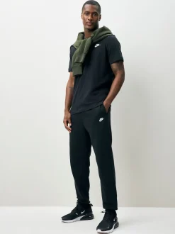 Nike - Pantalon de jogging Club en polaire Noir