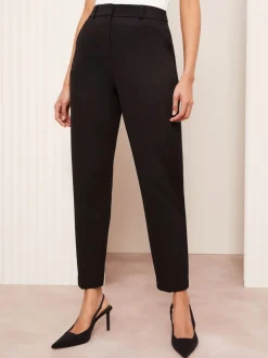 Friends Like These Noir - Pantalon habillé Coupe droite extensible Sale