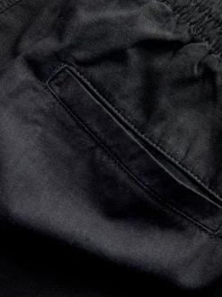 Next Noir - Pantalon élégant en lin et coton Blend