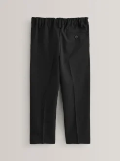 Next Noir - Pantalon scolaire à plis (3-17ans) Outlet
