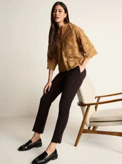 Next Noir - Pantalon slim ajusté Online