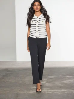 Next Noir - Pantalon slim ajusté Clearance