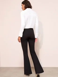 Friends Like These - Pantalon évasé Sculpting extensible Noir Hot