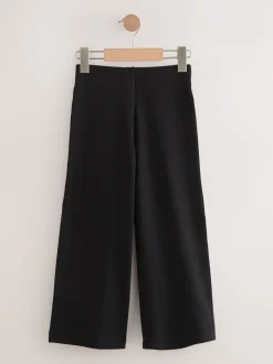 Next Noir - Pantalons Amples en jersey extensible en coton riche (3-17ans) Discount