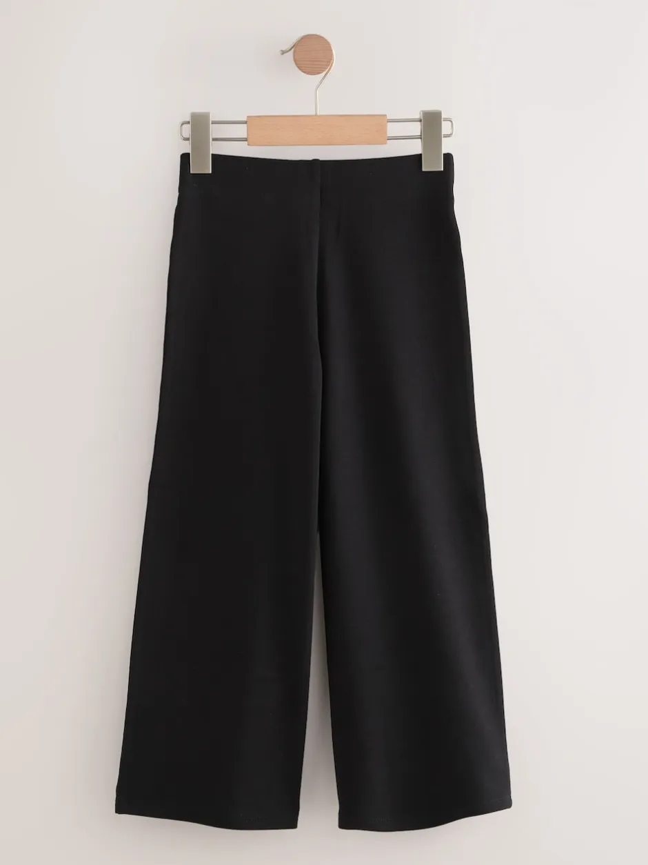 Next Noir - Pantalons Amples en jersey extensible en coton riche (3-17ans) Discount