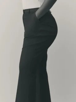 Next Noir - Pantalons bootcut Ajusté Hourglass Sale