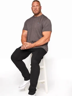 BadRhino Big & Tall Noir - Pantalons cargo BadRhino Big &Grand stretch Outlet