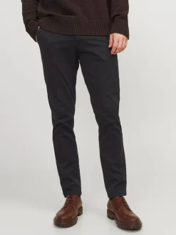 JACK & JONES Noir - Pantalons chino slim/coupe slim Online