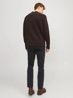 JACK & JONES Noir - Pantalons chino slim/coupe slim Online