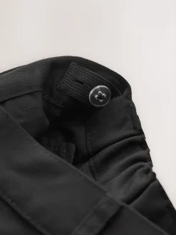 Next Noir - Pantalons d’école à coupe standard, jambes plus longues (3-17ans) New