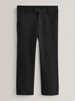 Next Noir - Pantalons d’école à taille standard coupe standard (3-17ans) Discount