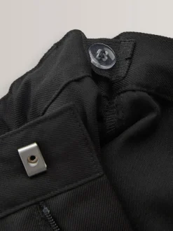 Next Noir - Pantalons d’école Coupe droite (3-17ans) Sale