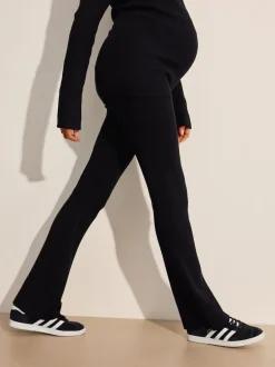 Next Noir - Pantalons de maternité en maille Clearance