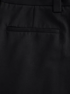 Next Noir - Pantalons habillés à coupe large EDIT à double plis Discount