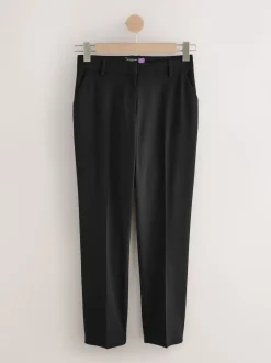 Next Noir - Pantalons habillés ajustés Hourglass en laine Outlet