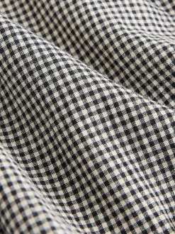 Next Noir - Pantalons Jambe large Vichy Hot