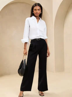 Lipsy Noir - Pantalons larges Premium New