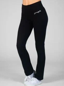 Pineapple Noir - Pantalons coupe ajustée en jersey Online