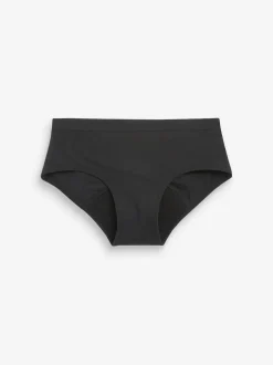 Next Noir - Paquet de 2 culottes périodiques légères pour adolescents (7-16ans) Clearance
