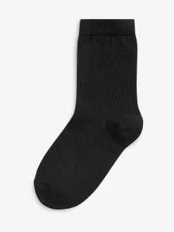 Next Noir - 7{Paquet de chaussettes en coton riche Best