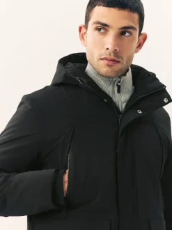 Next Noir - Parka ThermoGen avec doublure en peau de mouton Sale
