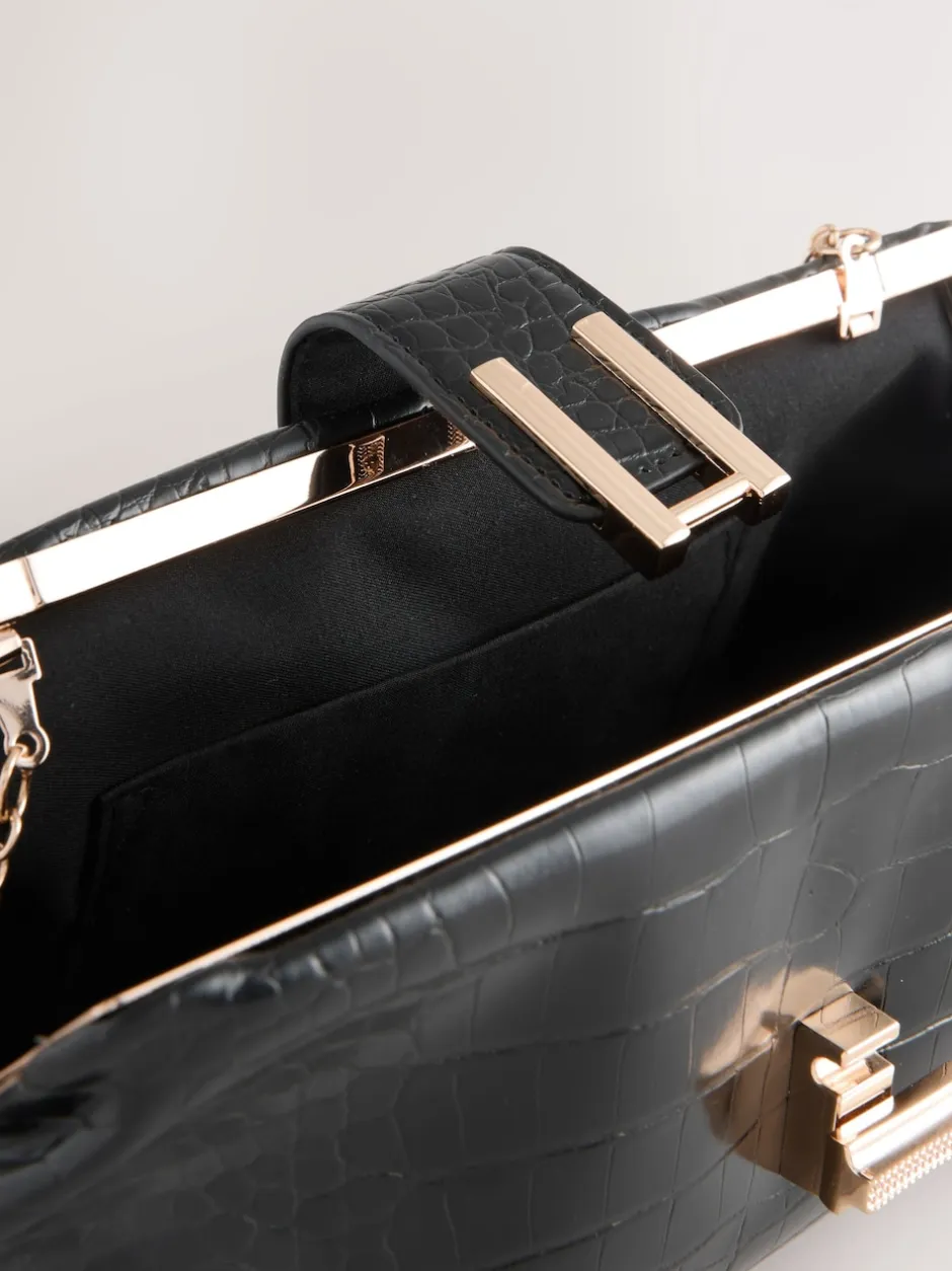 Next Noir - Pochette croco en PU Best