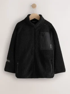 Next Noir - Polaire zippée (3-16ans) New