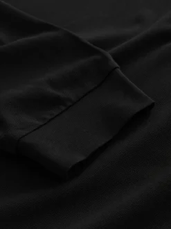 Next Noir - Polo à liserés Clearance