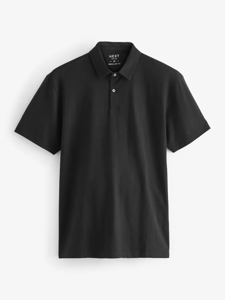 Next Noir - Polo à manches courtes