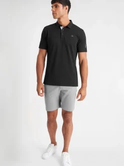 Calvin Klein Golf - Polo Uni Noir Sale