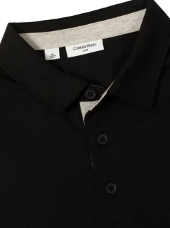 Calvin Klein Golf - Polo Uni Noir Sale