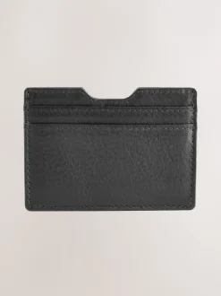 Next Noir - Porte-cartes en cuir grainé Best