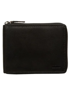 Cultured London Noir - Portefeuille en cuir 'James' Hot