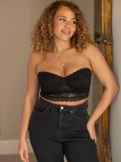 Pour Moi Noir - soutien-gorge Rebel Discount