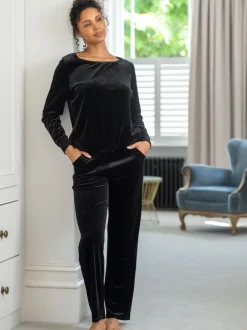 Pour Moi Noir - Velour Lounge Pyjamas Set Discount