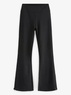 Next Noir - Power Sculpting Ponte Flare Leggings Hot