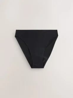 Next Noir / Praline nude / Rose fleuri - Lot de 4 culottes menstruelles à débit moyen Invisible Sale