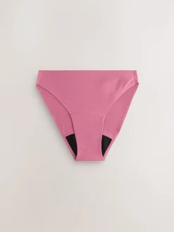 Next Noir / Praline nude / Rose fleuri - Lot de 4 culottes menstruelles à débit moyen Invisible Sale