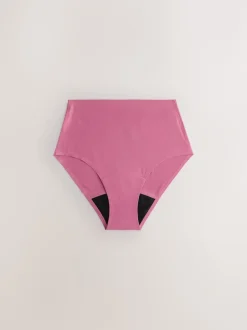 Next Noir / Praline nude / Rose fleuri - Lot de 4 culottes menstruelles à débit moyen Invisible Sale